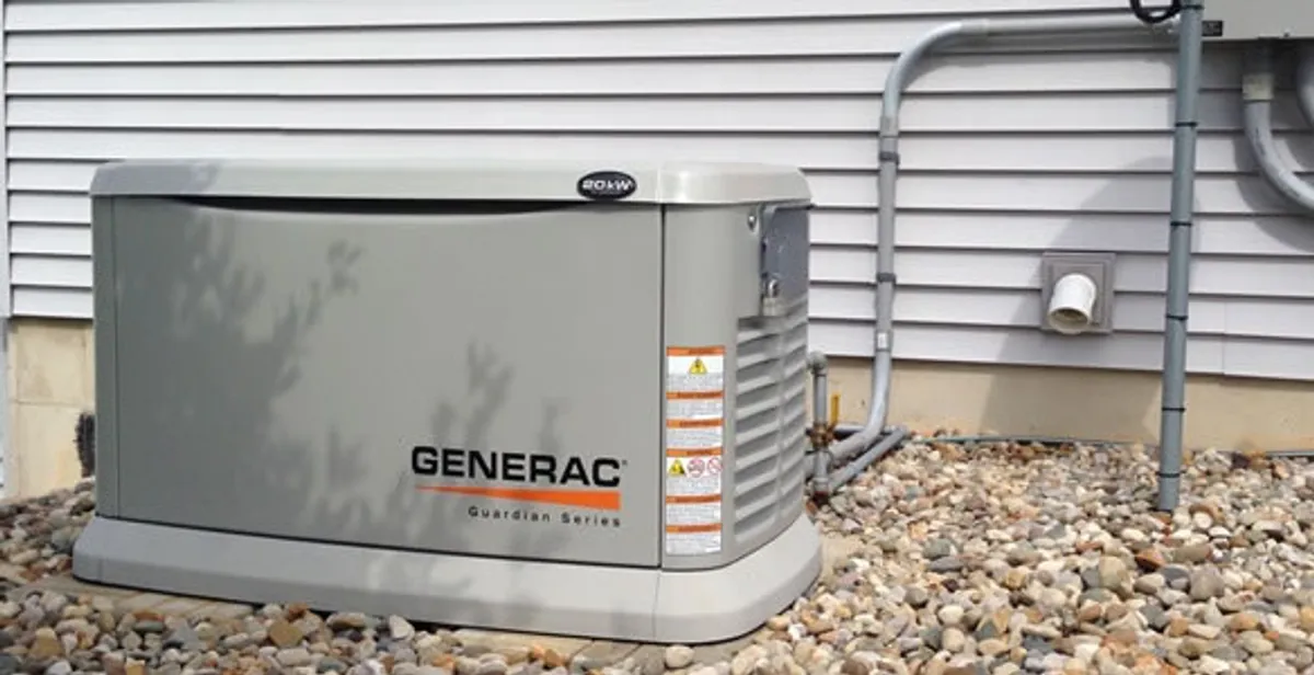 generator installation service featuring outdoor standby generator setup by licensed electricians in Bellevue, WA