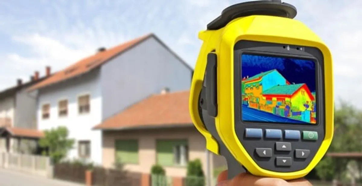 home energy audit service performing exterior thermal inspection to identify energy loss in Bellevue, WA