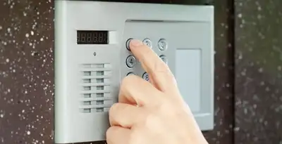 intercom system for home installation services with indoor access control keypad in Bellevue, WA