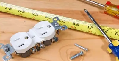 outlet repair services with replacement electrical outlet components in Bellevue, WA