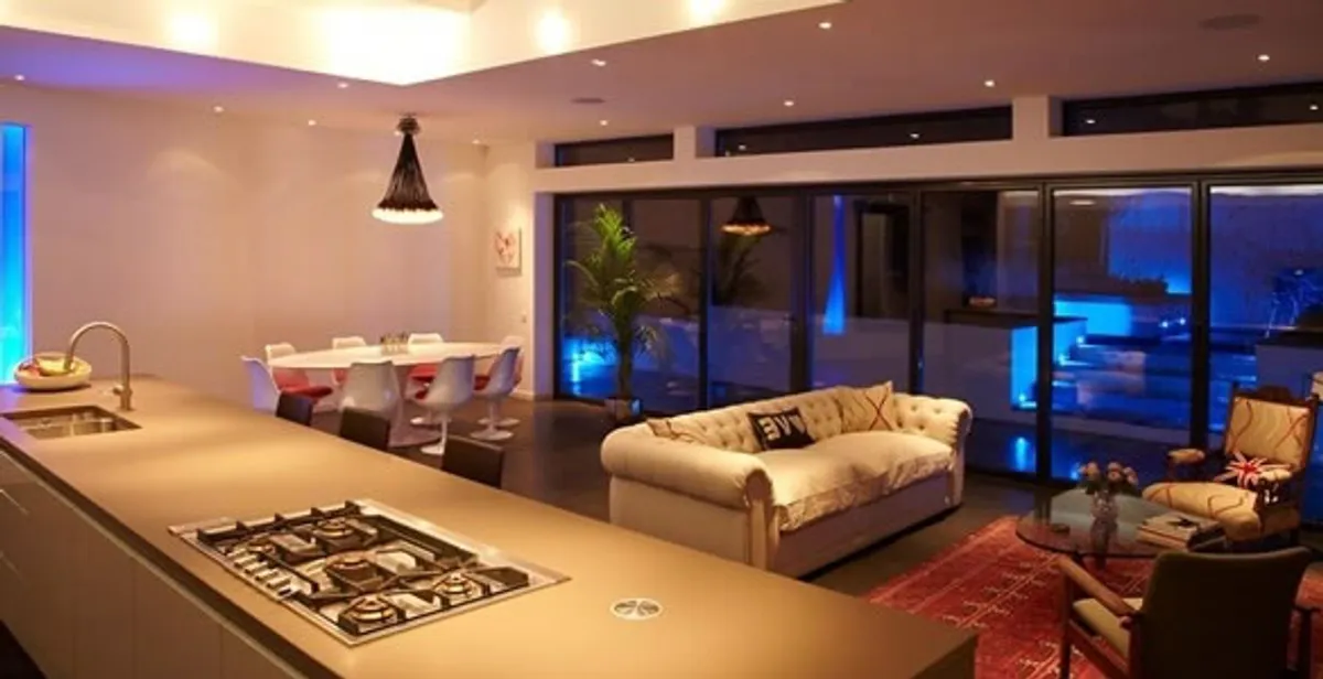 Programmable lighting design enhancing indoor spaces with customizable illumination in Bellevue, WA