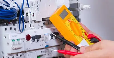 Residential electrician testing home electrical panel for safety and performance in Bellevue, WA