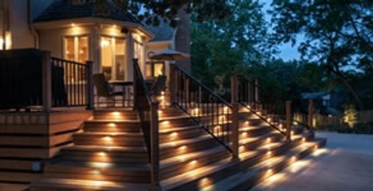 Residential electrician installing outdoor lighting for home safety in Bellevue, WA